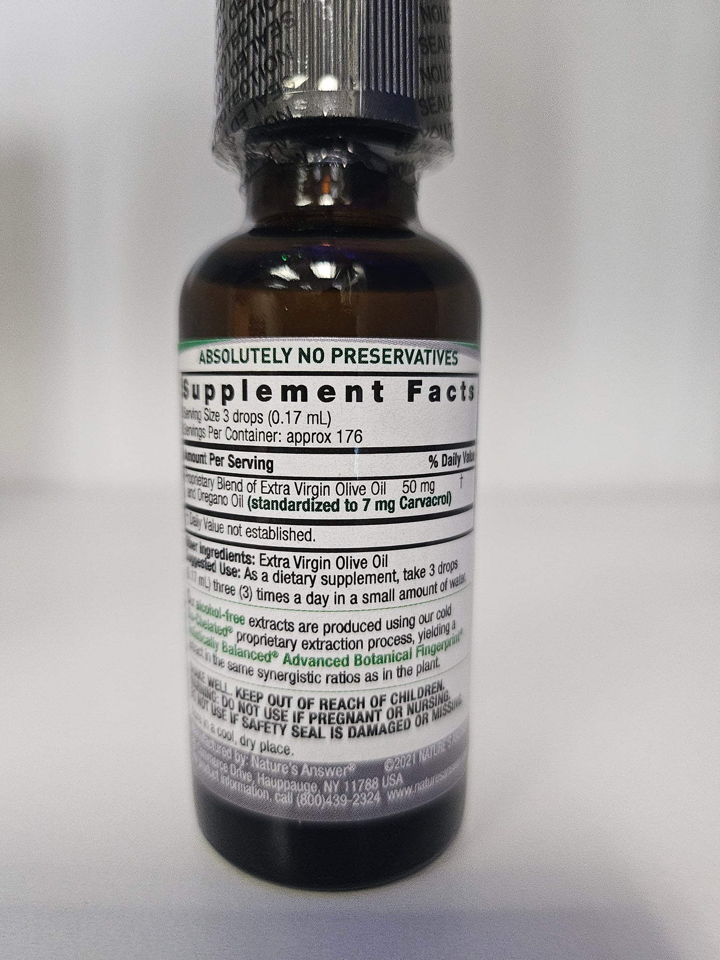 Nature's Answer Oil Of Oregano