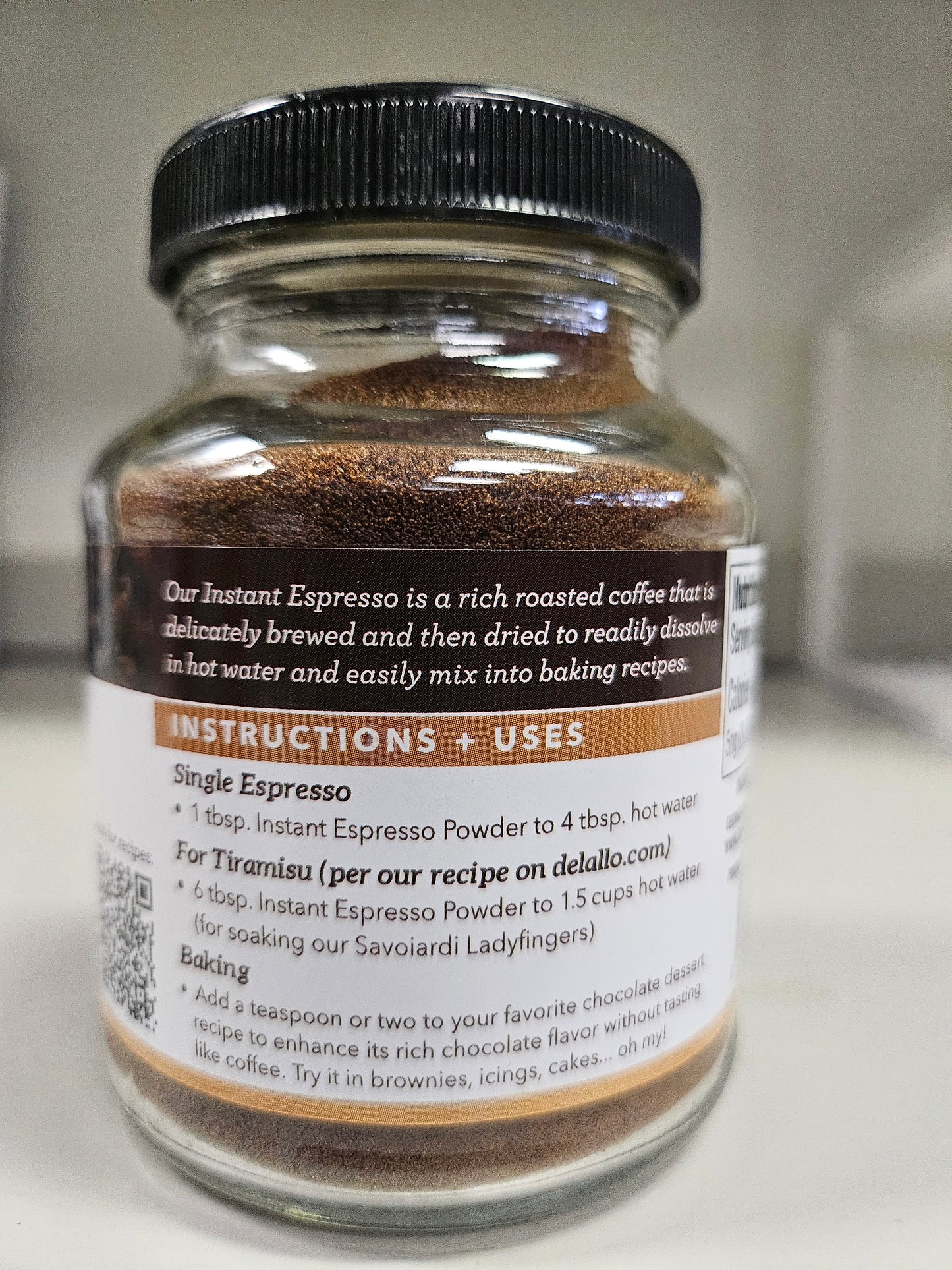 Delallo Instant BAKING POWDER ESPRESSO