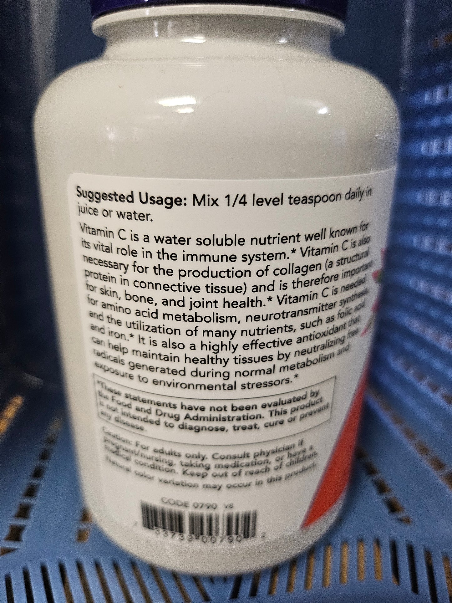 VITAMIN C POWDER  8 OZ