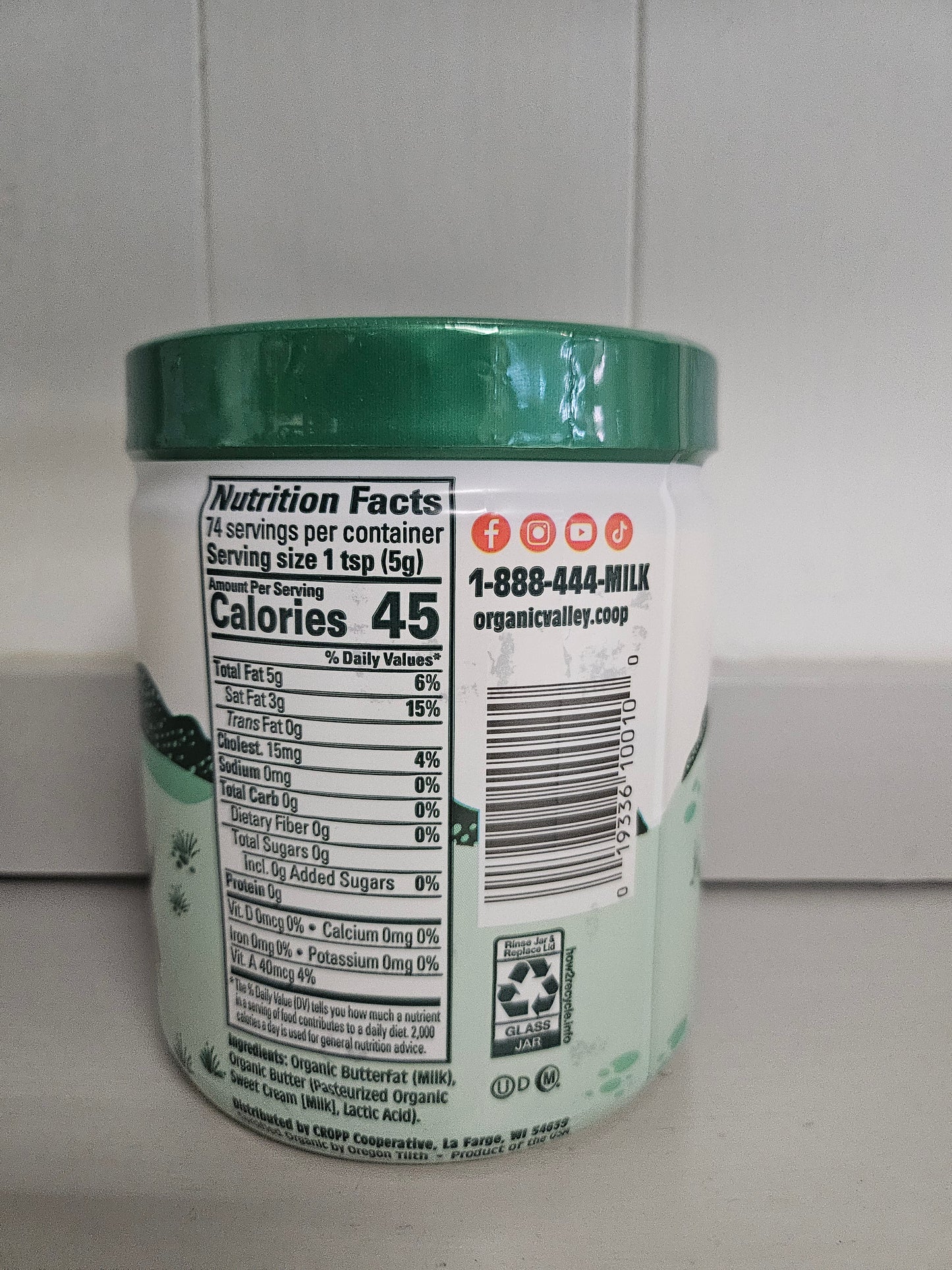 GHEE CLARIFIED BUTTER ORG