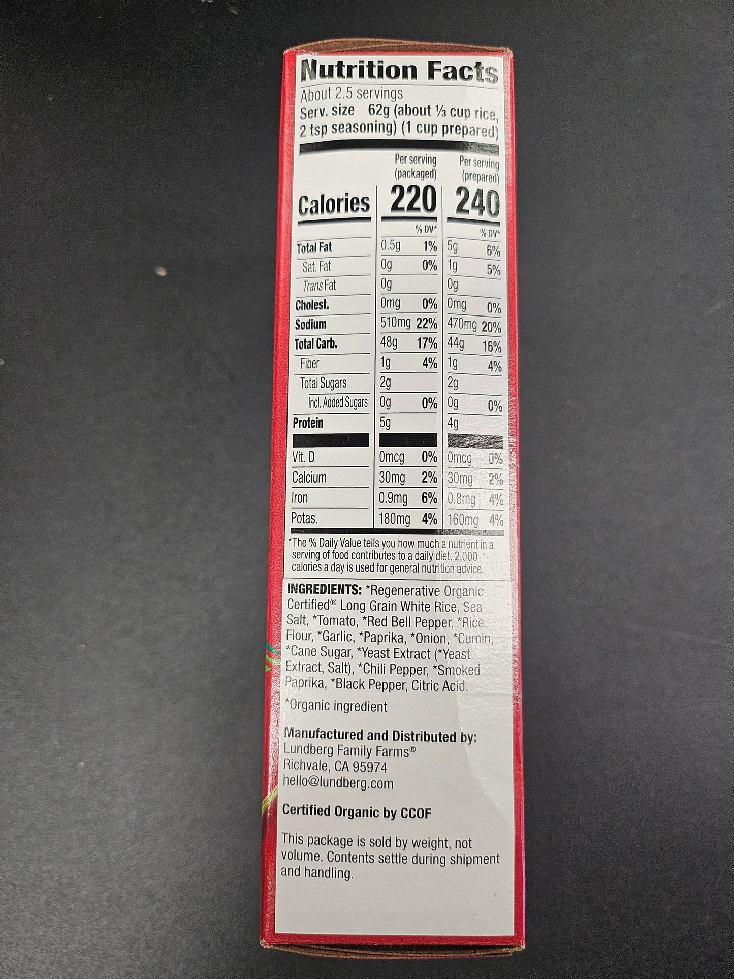 Lundberg Spanish Rice