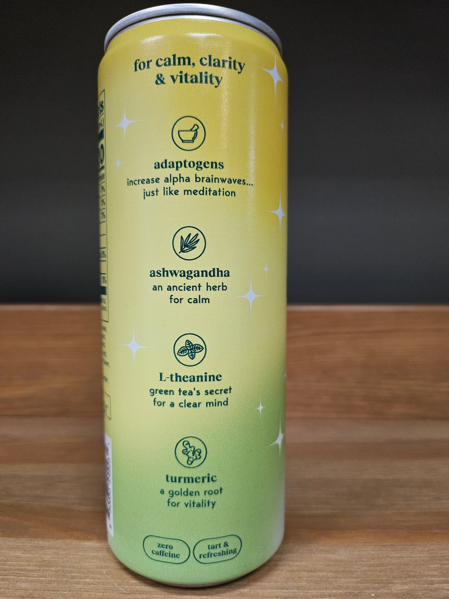 Moment Lemon Turmeric Botanical Soda
