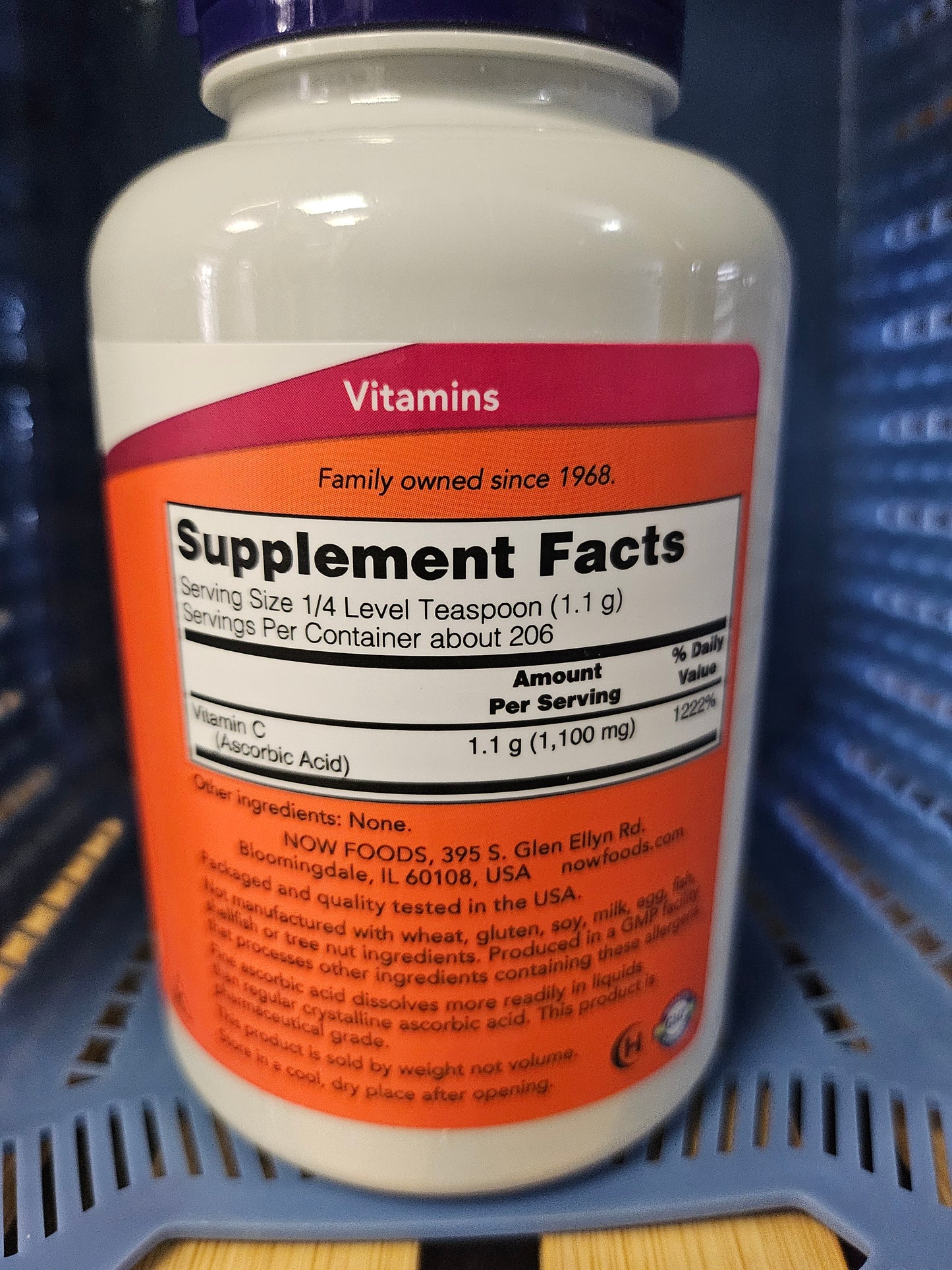 VITAMIN C POWDER  8 OZ