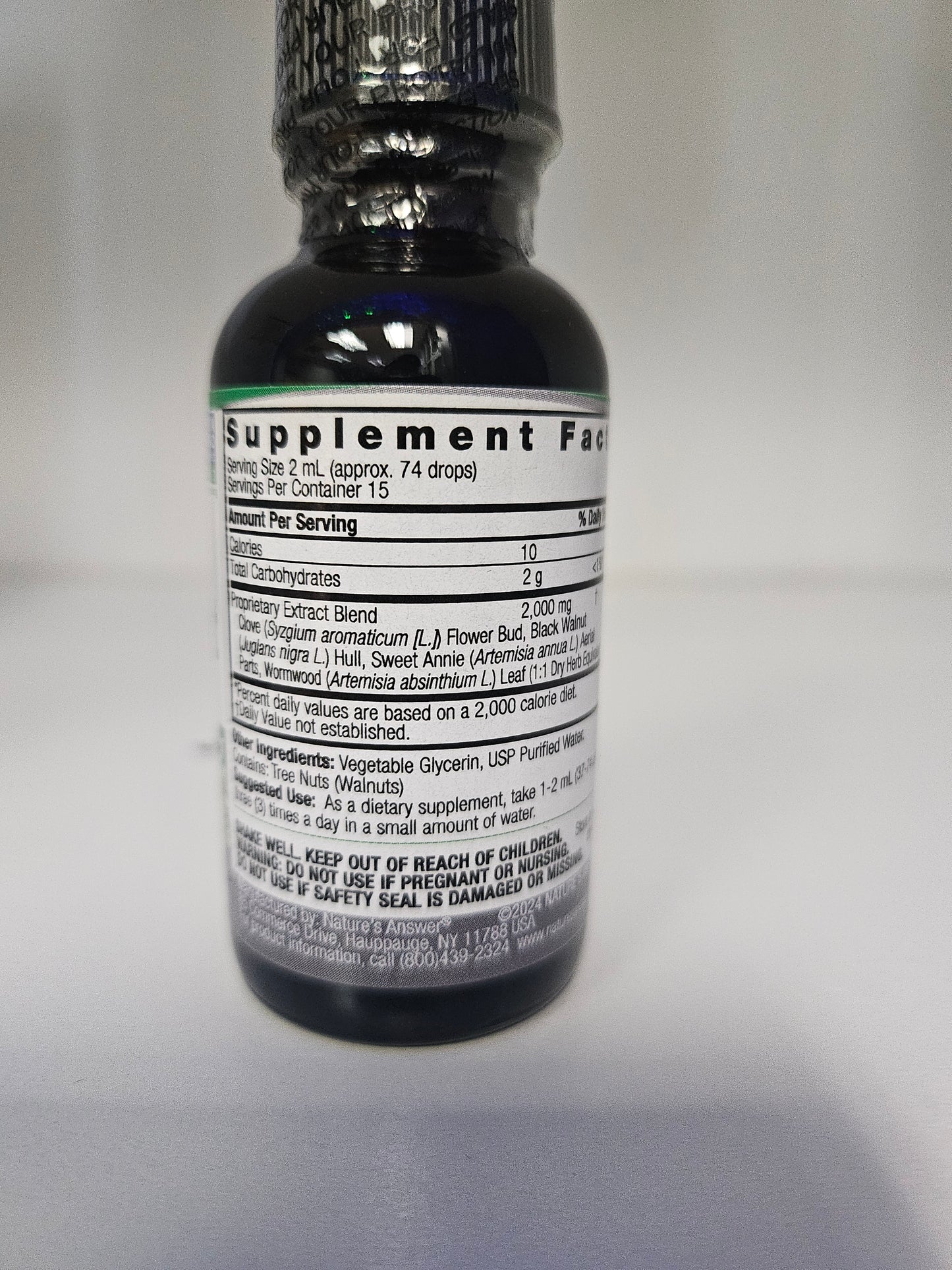 Nature's Answer Black Walnut & Wormwood