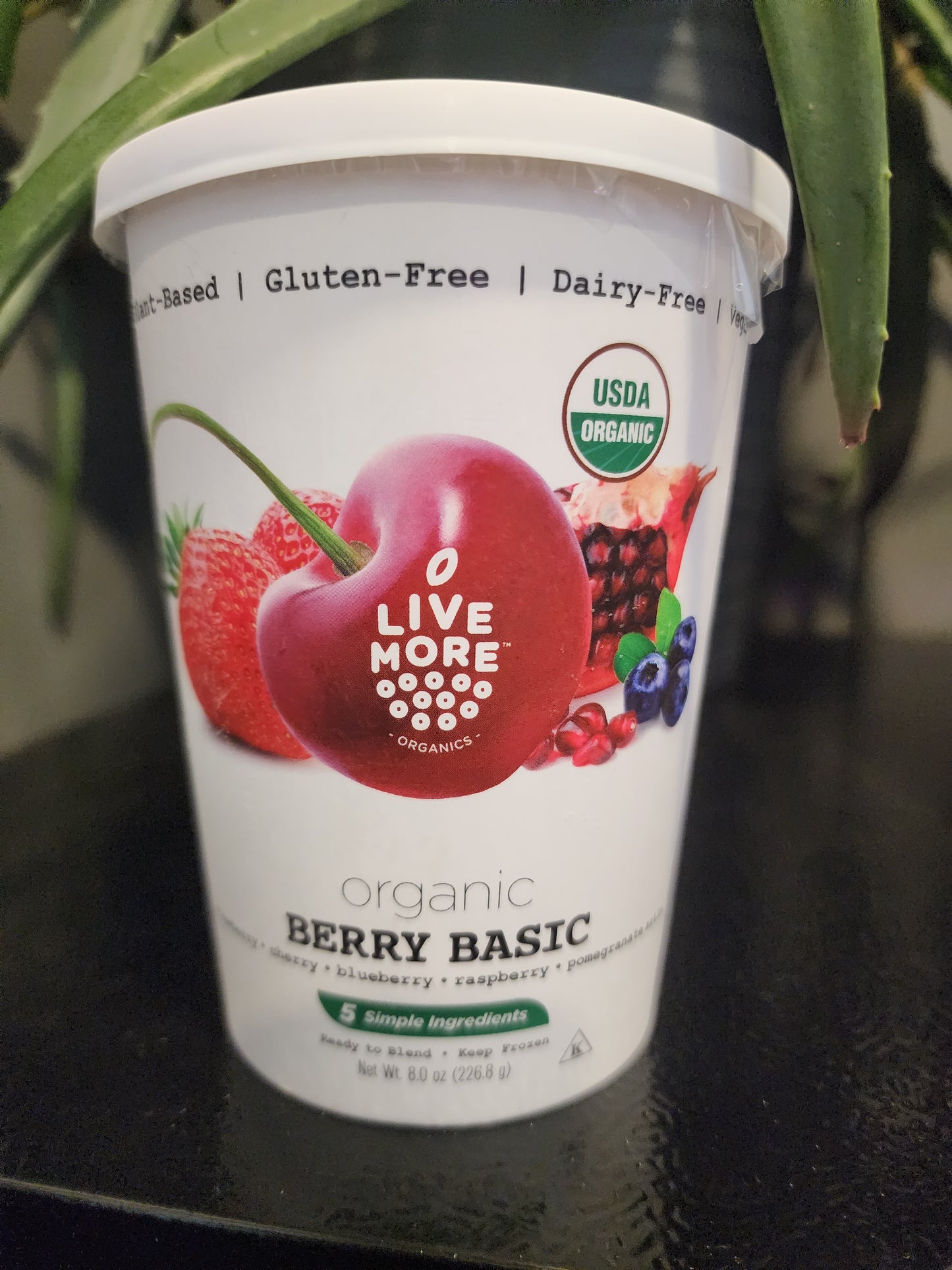 Live More Organic Berry Basic Smoothie