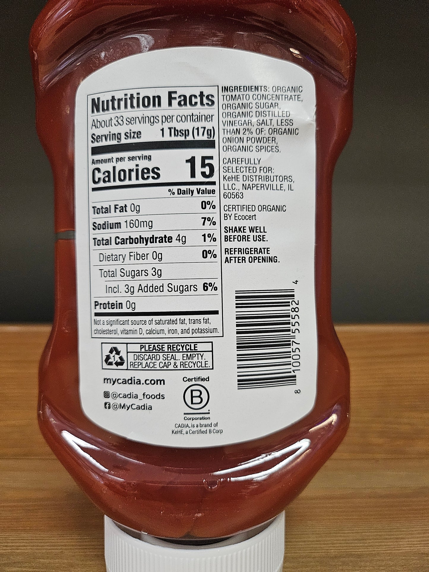 Cadia Tomato Ketchup