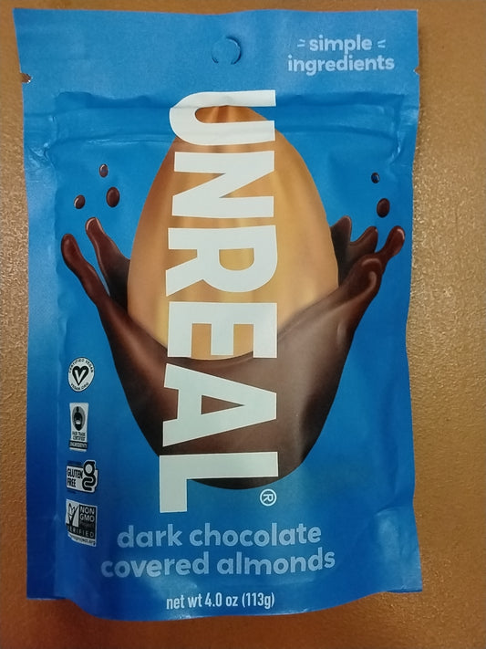 Unreal Dark Chocolate Covered Almonds