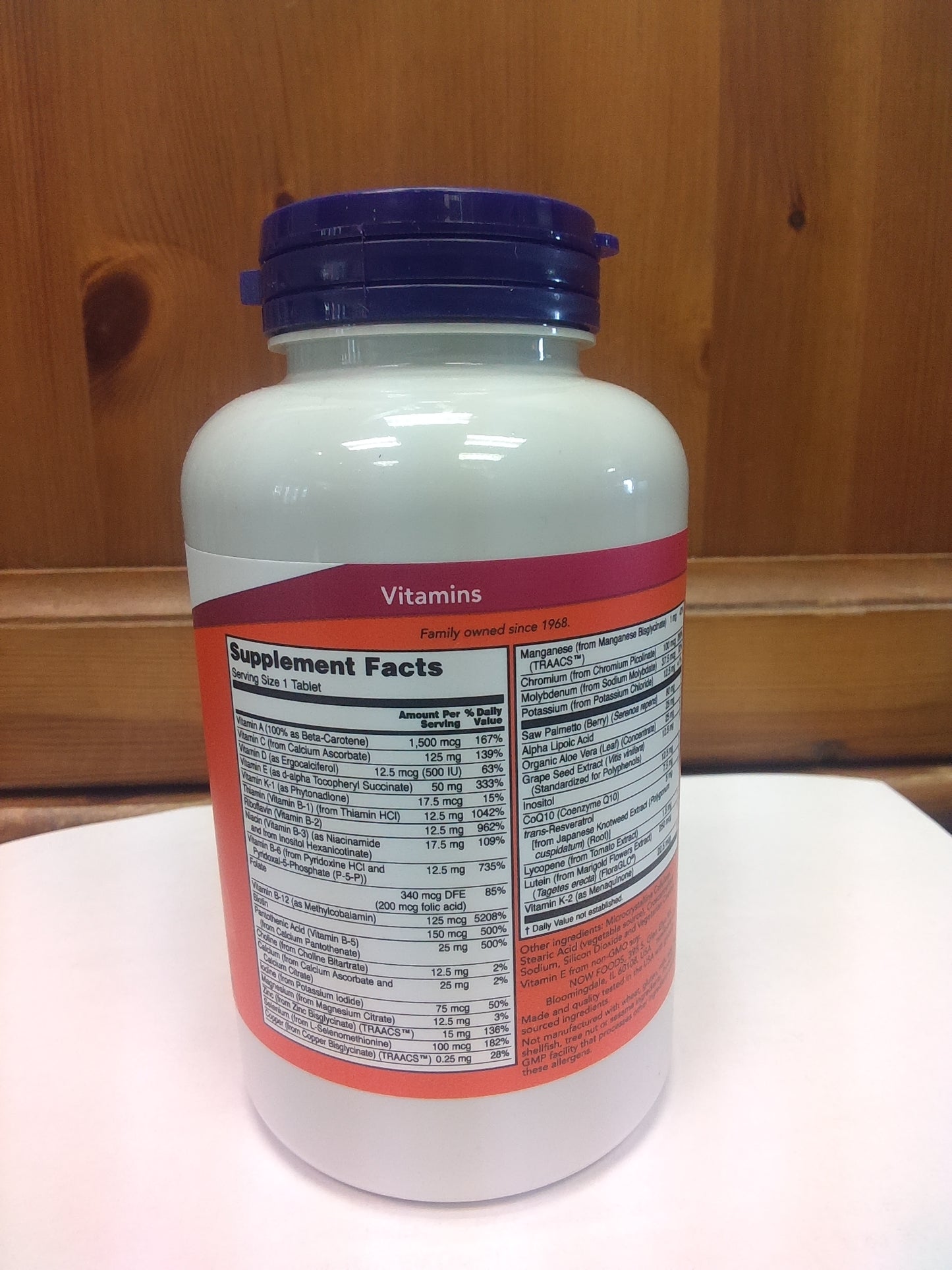 ADAM MALE MULTI 12O TABS