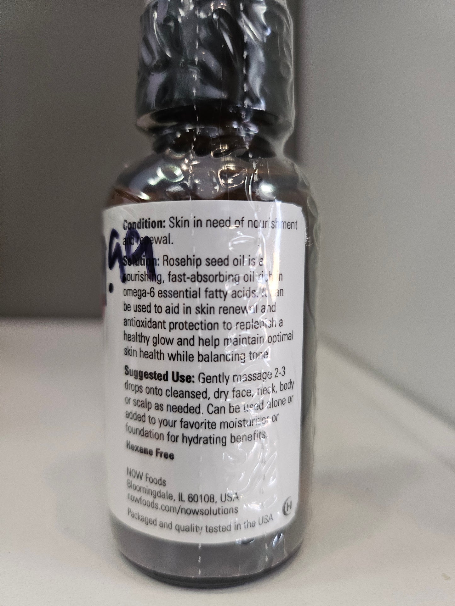 NOW Rosehip seed oil