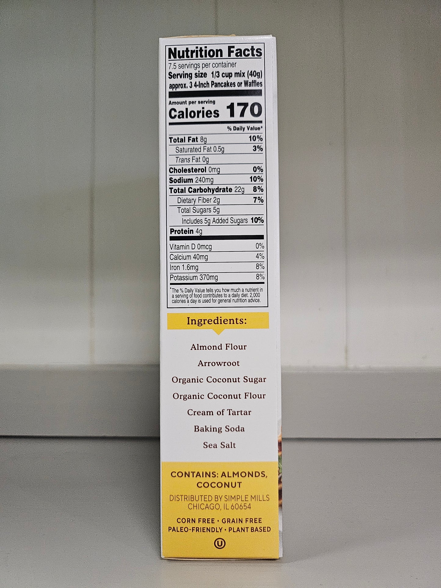 Simple Mills Almond Flour Pancake & Waffle Mix