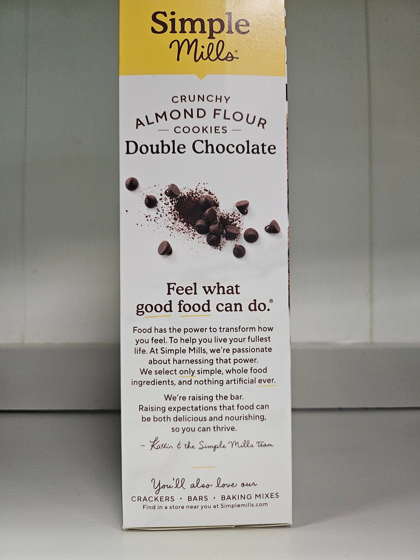 Simple Mills Crunchy Almond Flour Cookies Double Chocolate