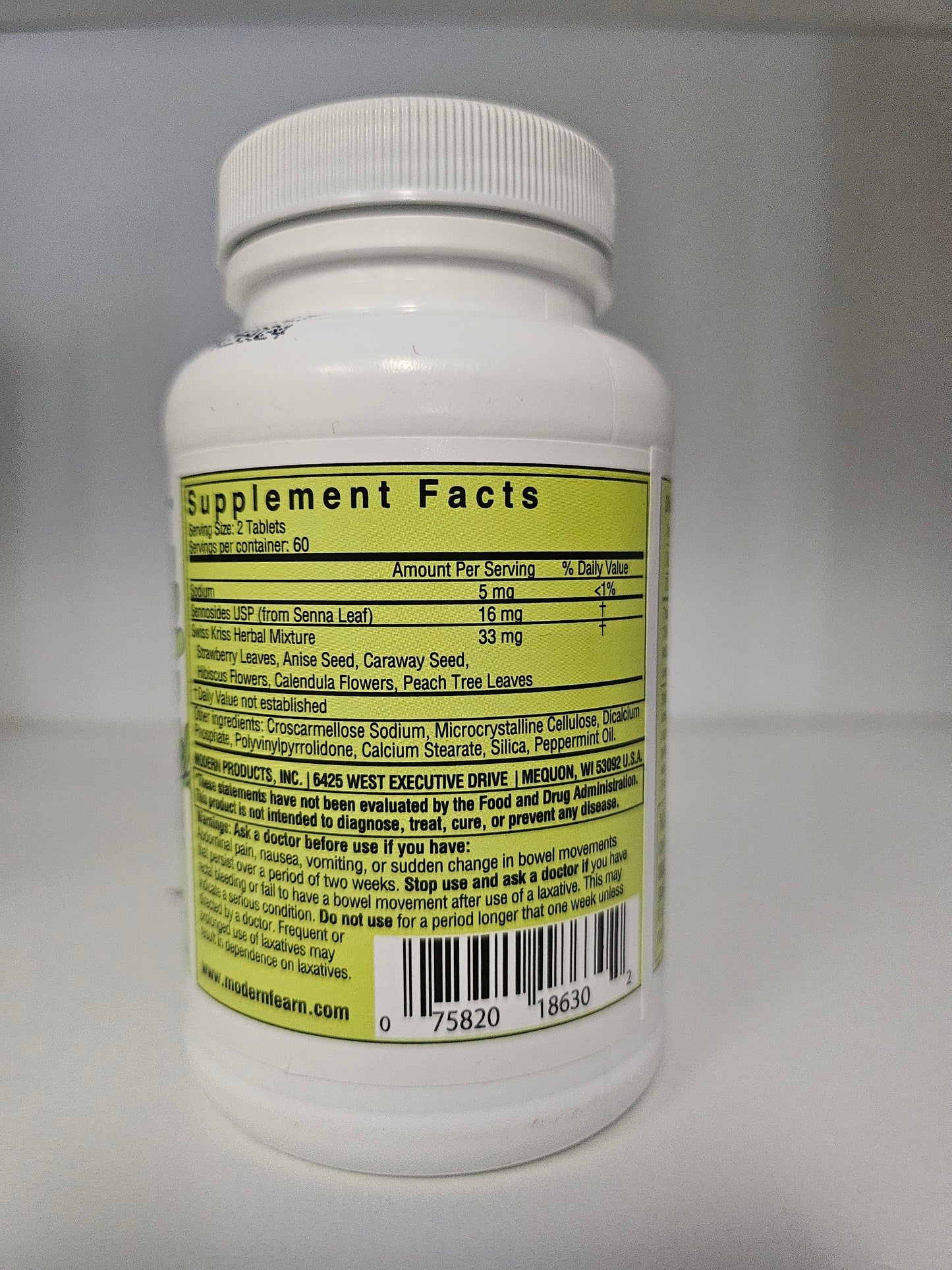 Swiss Kriss Laxative Herbal