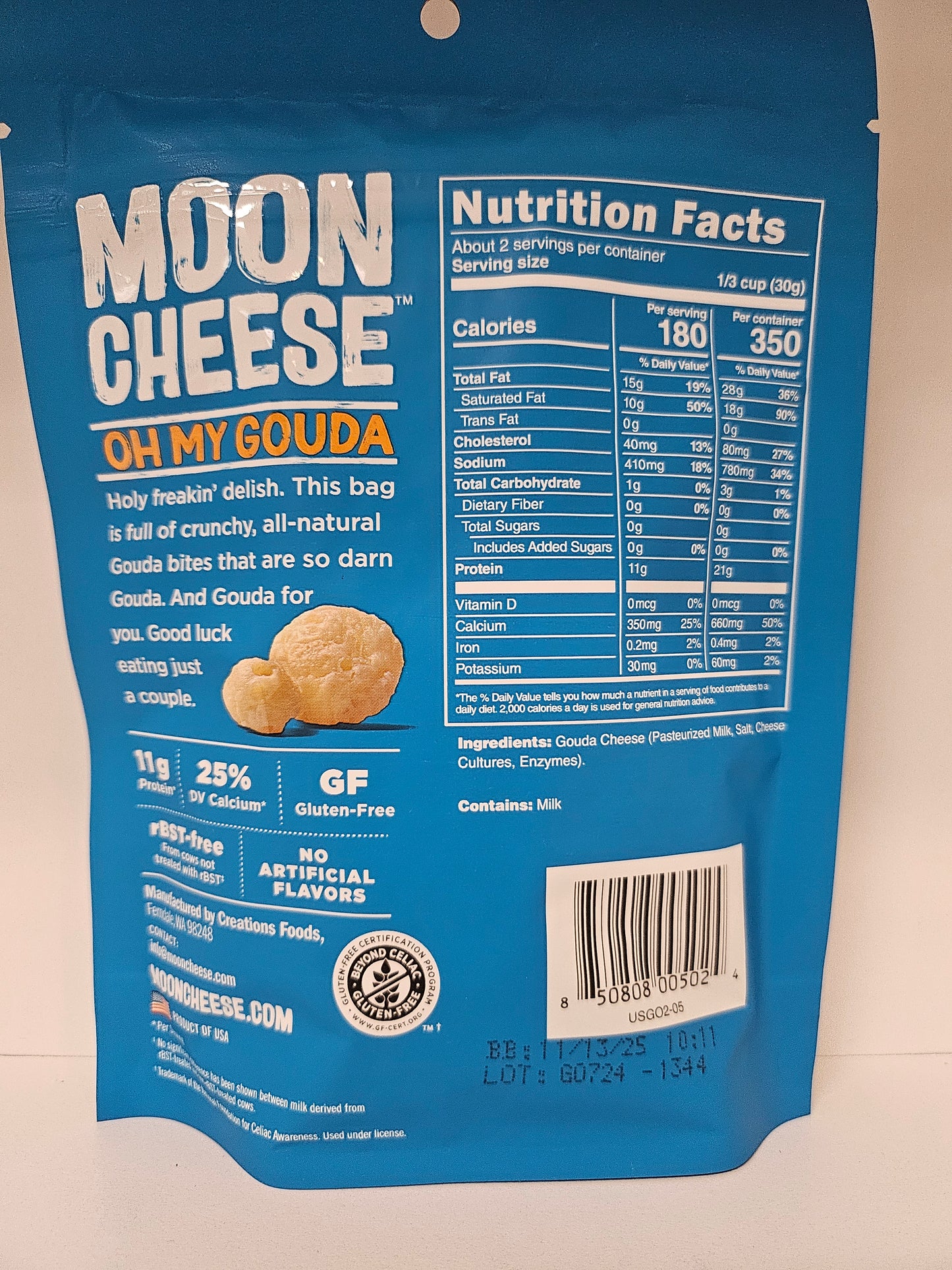Moon Cheese, Oh My Gudda