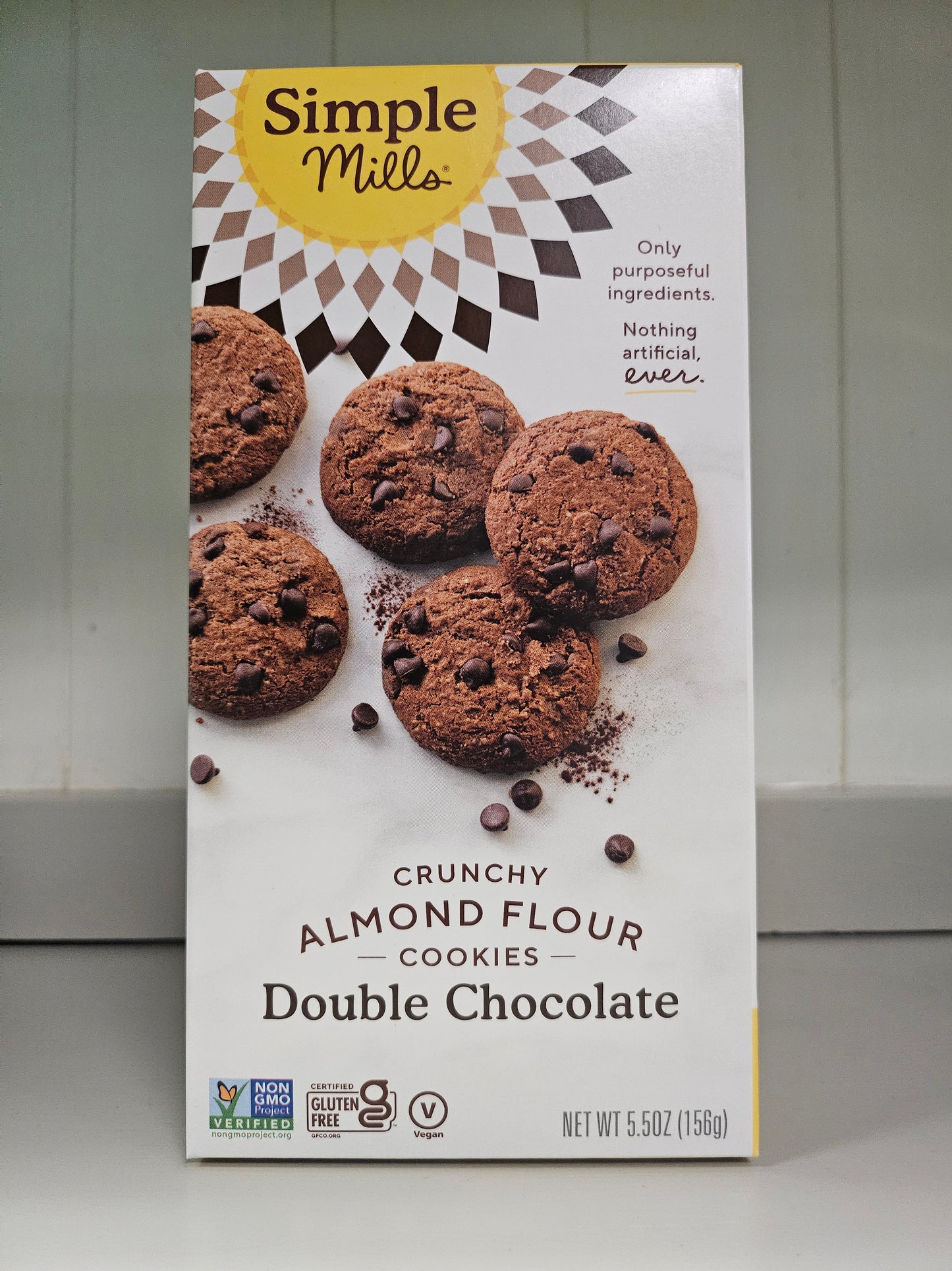 Simple Mills Crunchy Almond Flour Cookies Double Chocolate