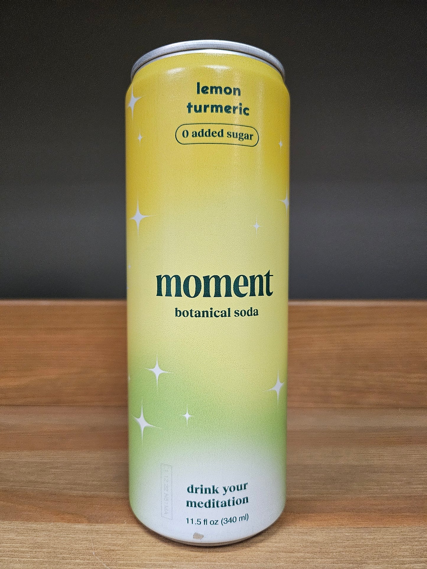 Moment Lemon Turmeric Botanical Soda