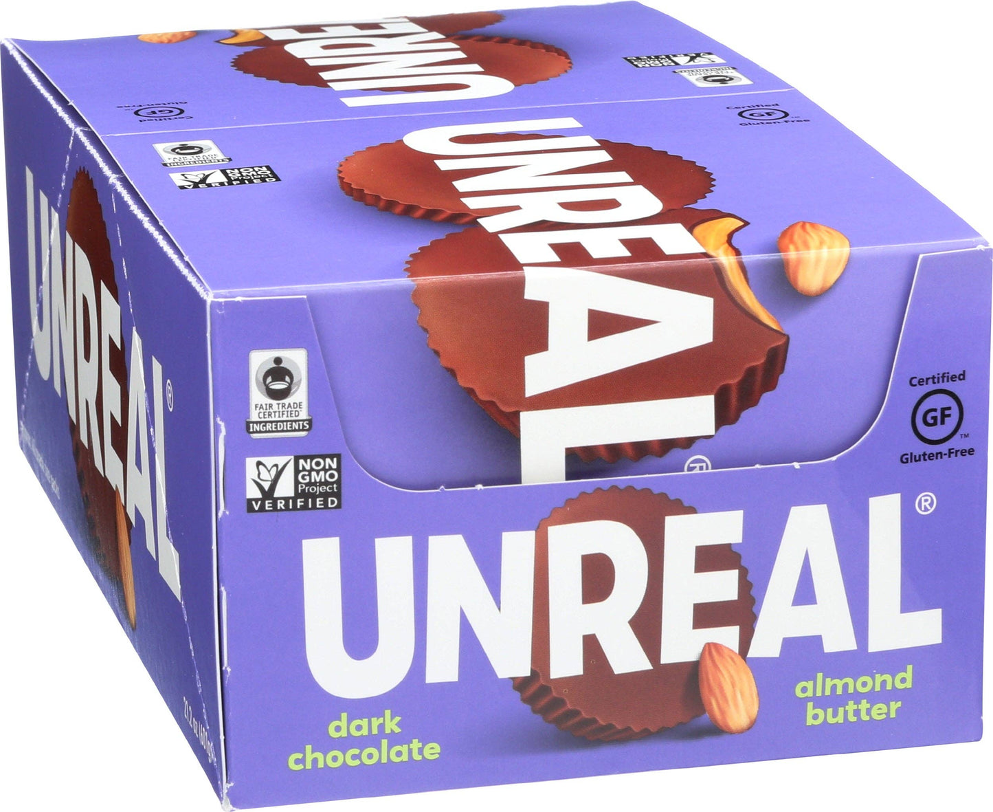 Dark Chocolate Almond Butter Cups Caddy - 40 Cups