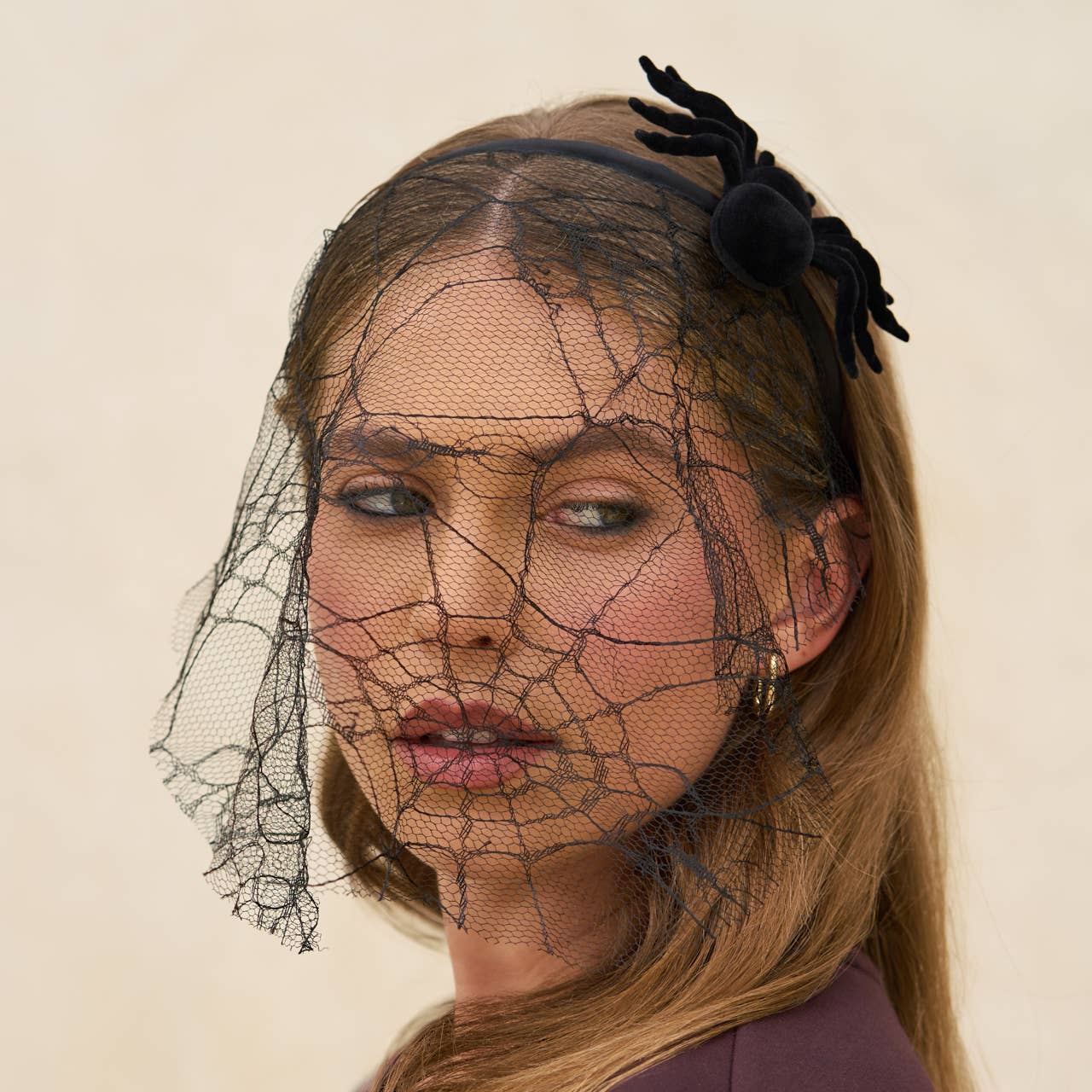 Veil Headband - Spiderweb