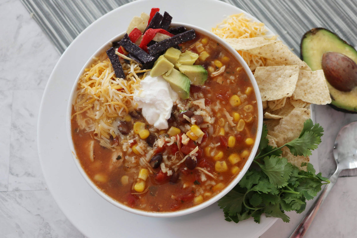 Gluten-Free Chicken Tortilla Soup Mix