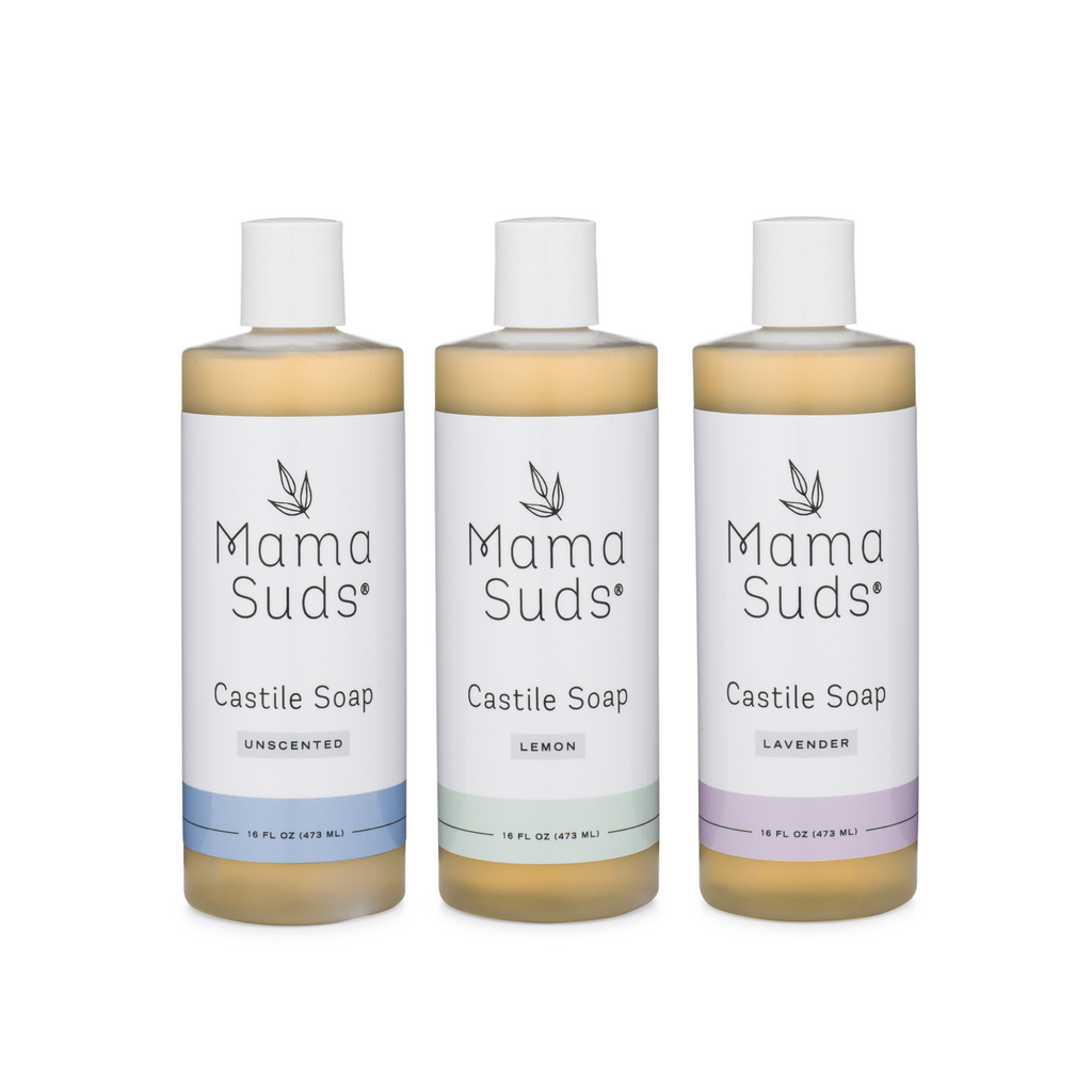 Castile Soap 16 oz: Lemon