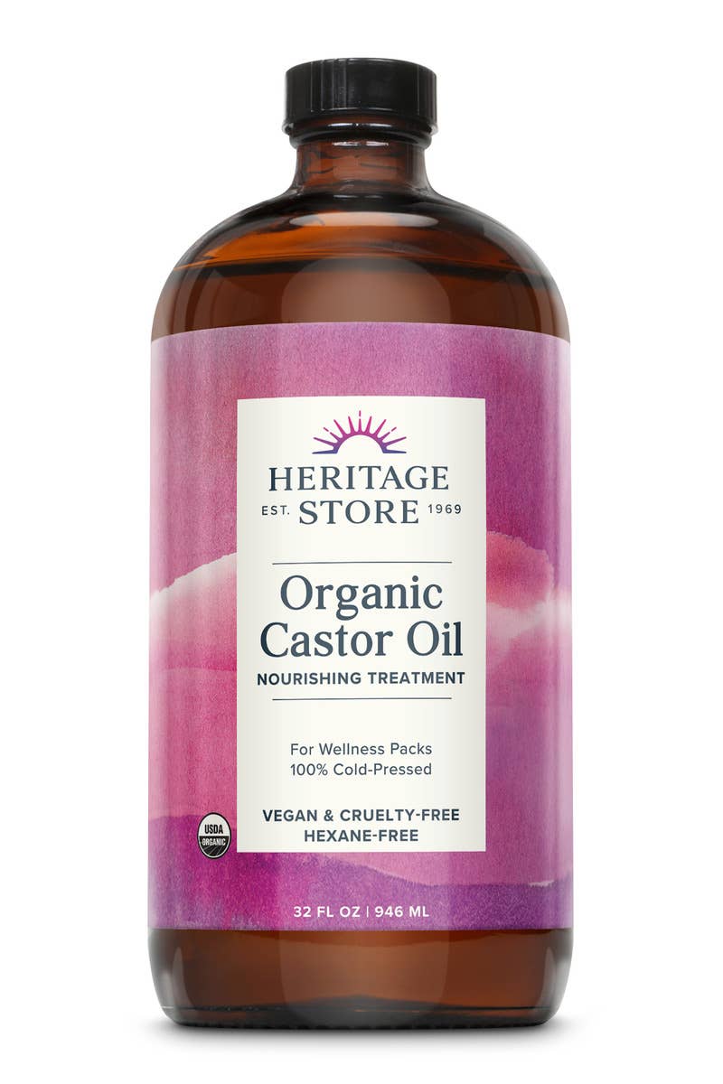 Organic Castor Oil 16 oz/32 oz: 32oz