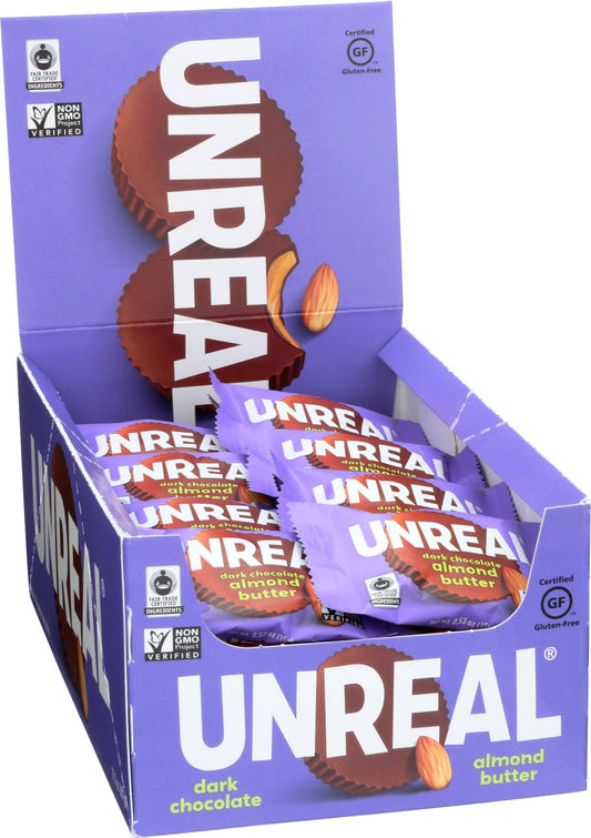 Dark Chocolate Almond Butter Cups Caddy - 40 Cups