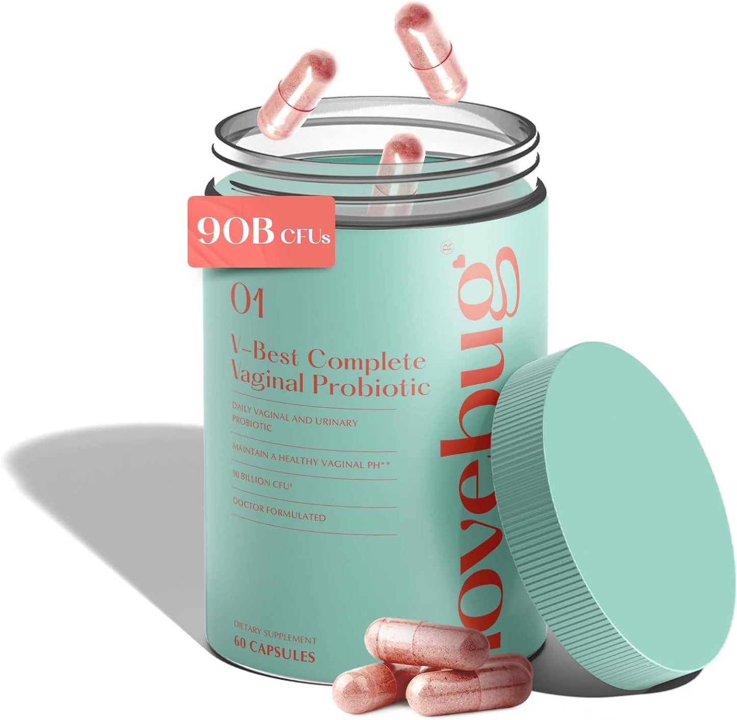 Lovebug V-Best Vaginal Probiotics - 90 Billion CFU