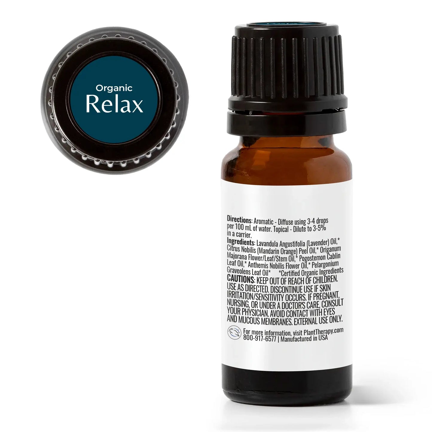 Organic Relax Essential Oil Blend 10 mL