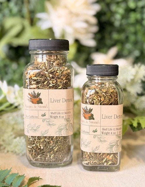 Liver Detox Blend: 8 oz Glass Jar