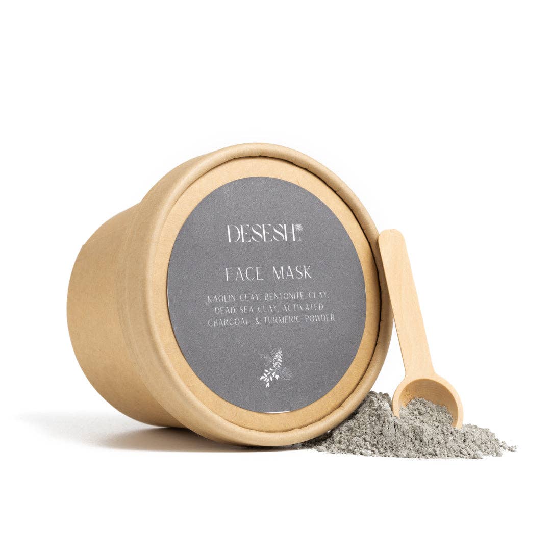 Mineral Face Mask (No Artificial Fragrances or Colors): Clay & Beetroot