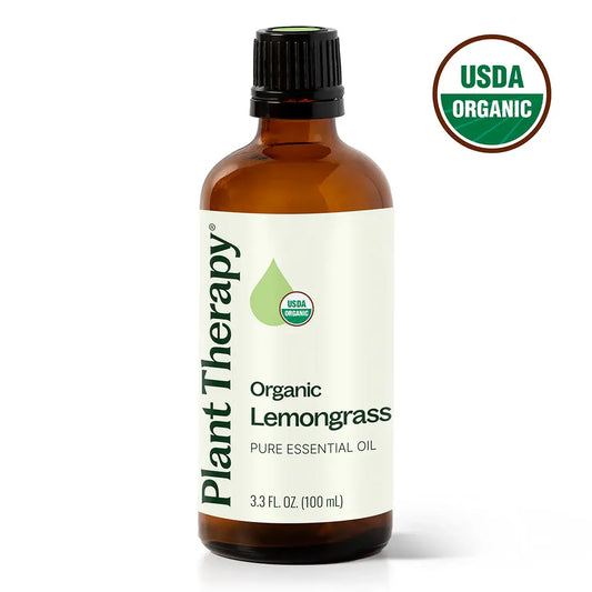 Organic Lemongrass Essential Oil 100 mL