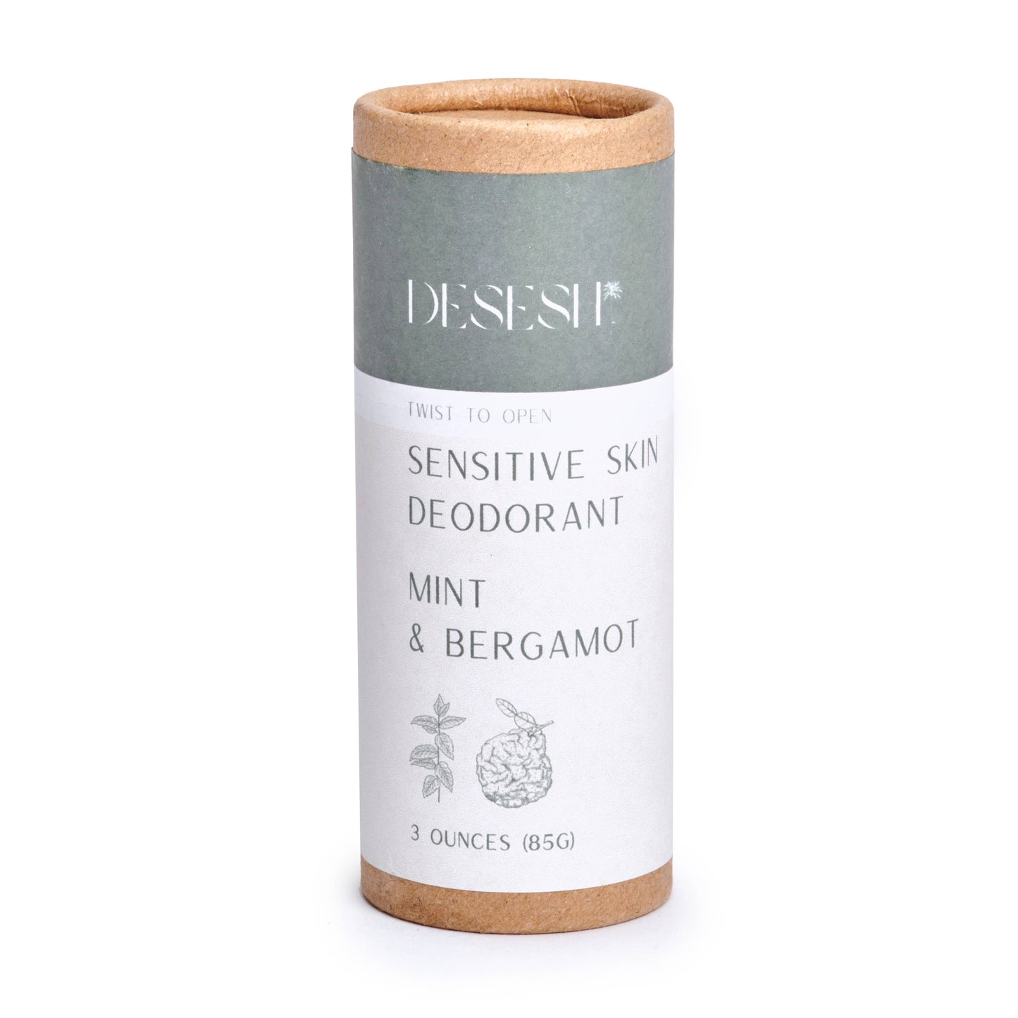 Natural Sensitive Deodorant (Aluminum Free, No Baking Soda): Lavender & Rose