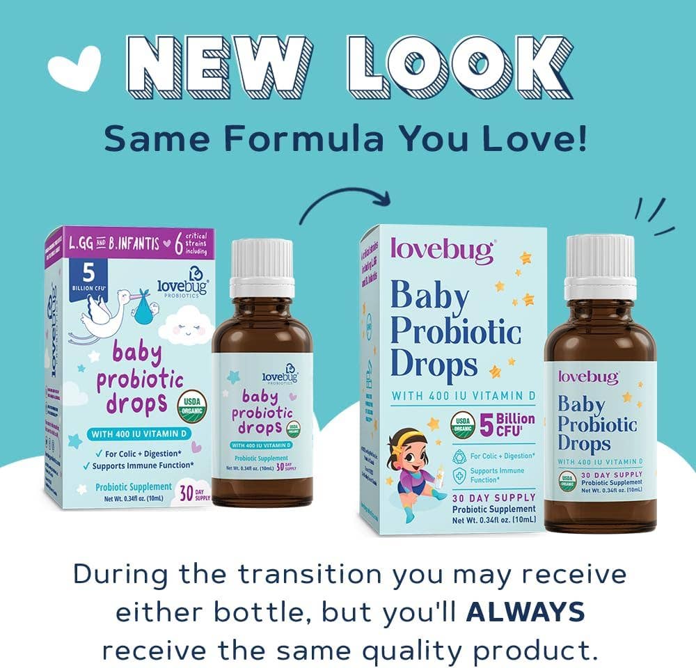 Organic Baby Probiotic Drops