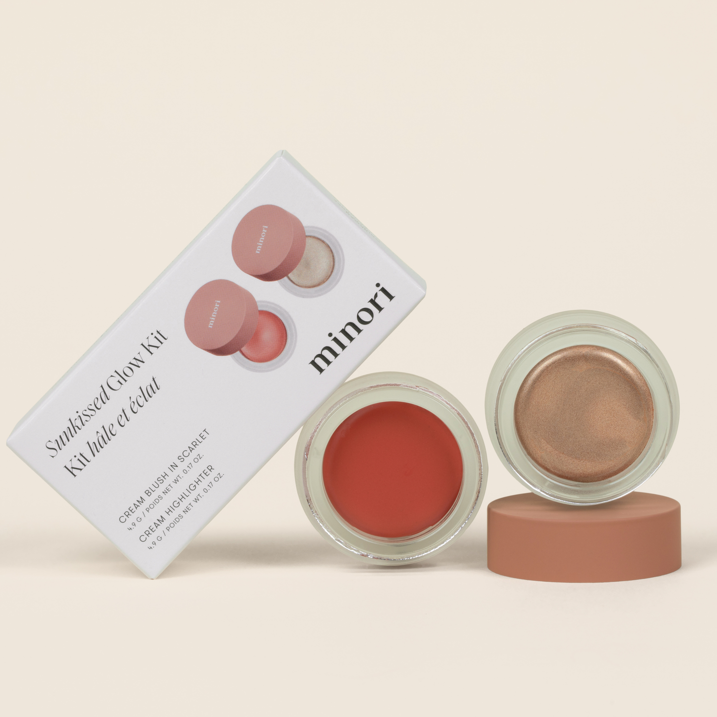 Sunkissed Glow Kit - Cream Blush & Highlighter Gift Set