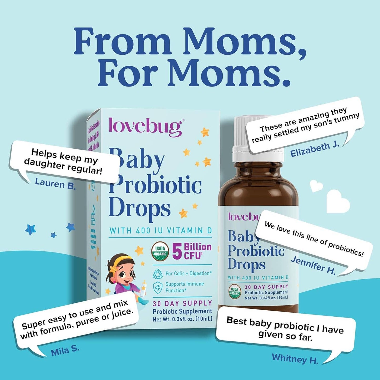 Organic Baby Probiotic Drops