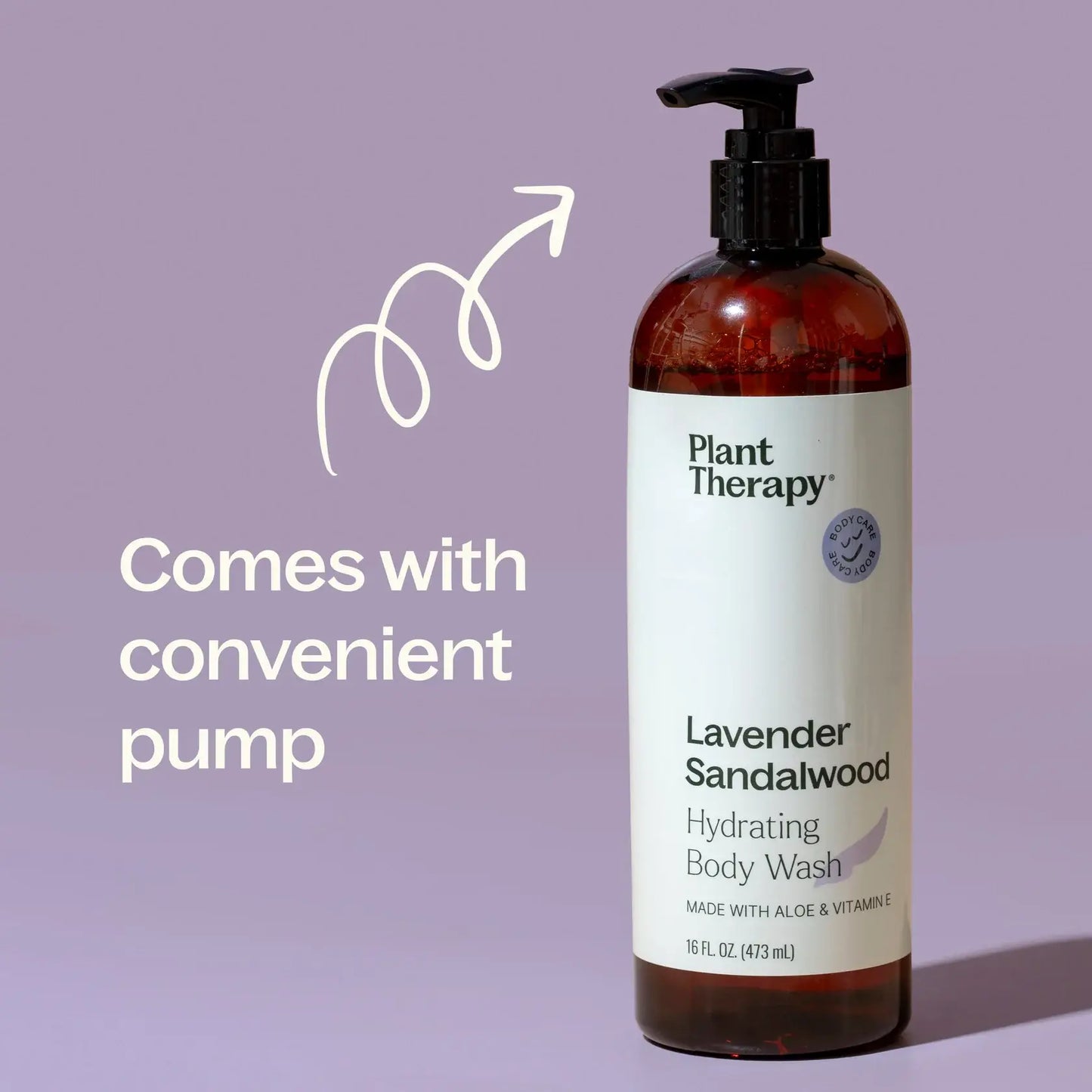 Lavender Sandalwood Body Wash 16 oz