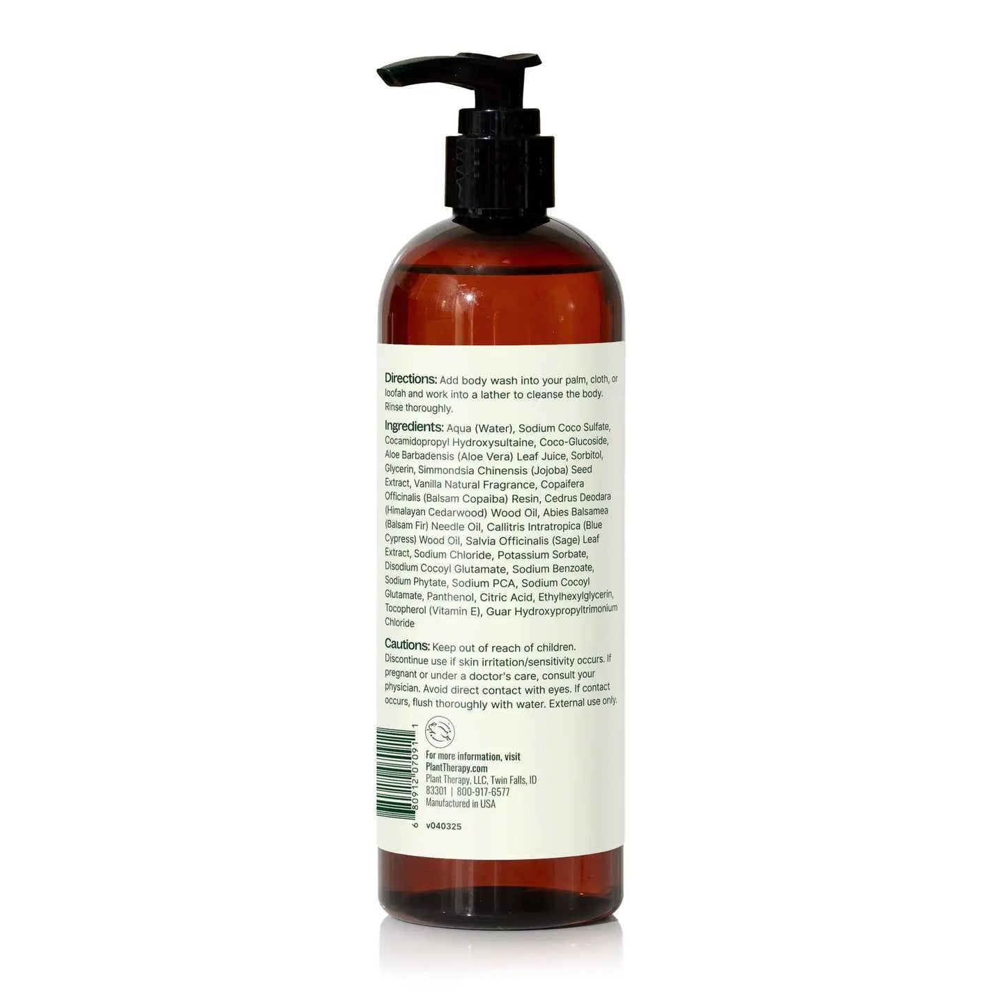 Vanilla Woods Body Wash 16 oz