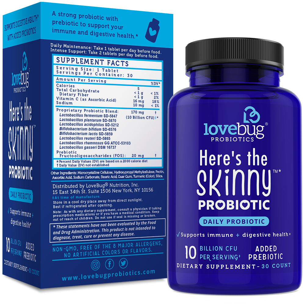 Digestive Health Probiotic - Here's the Skinny