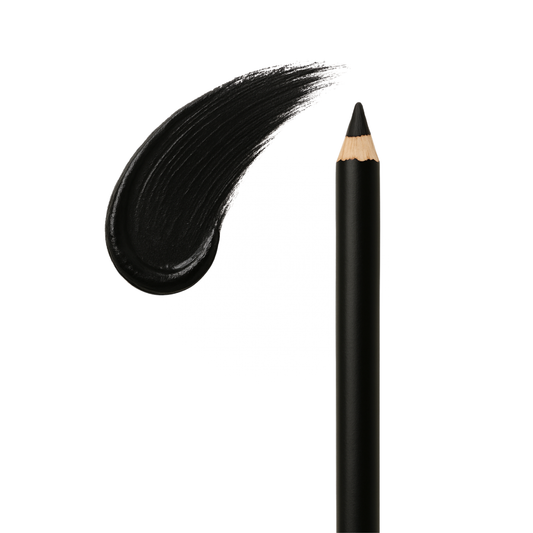 Eyeliner Pencil – Vegan, Creamy Long-Wear Black & Brown: Black / 2 grams