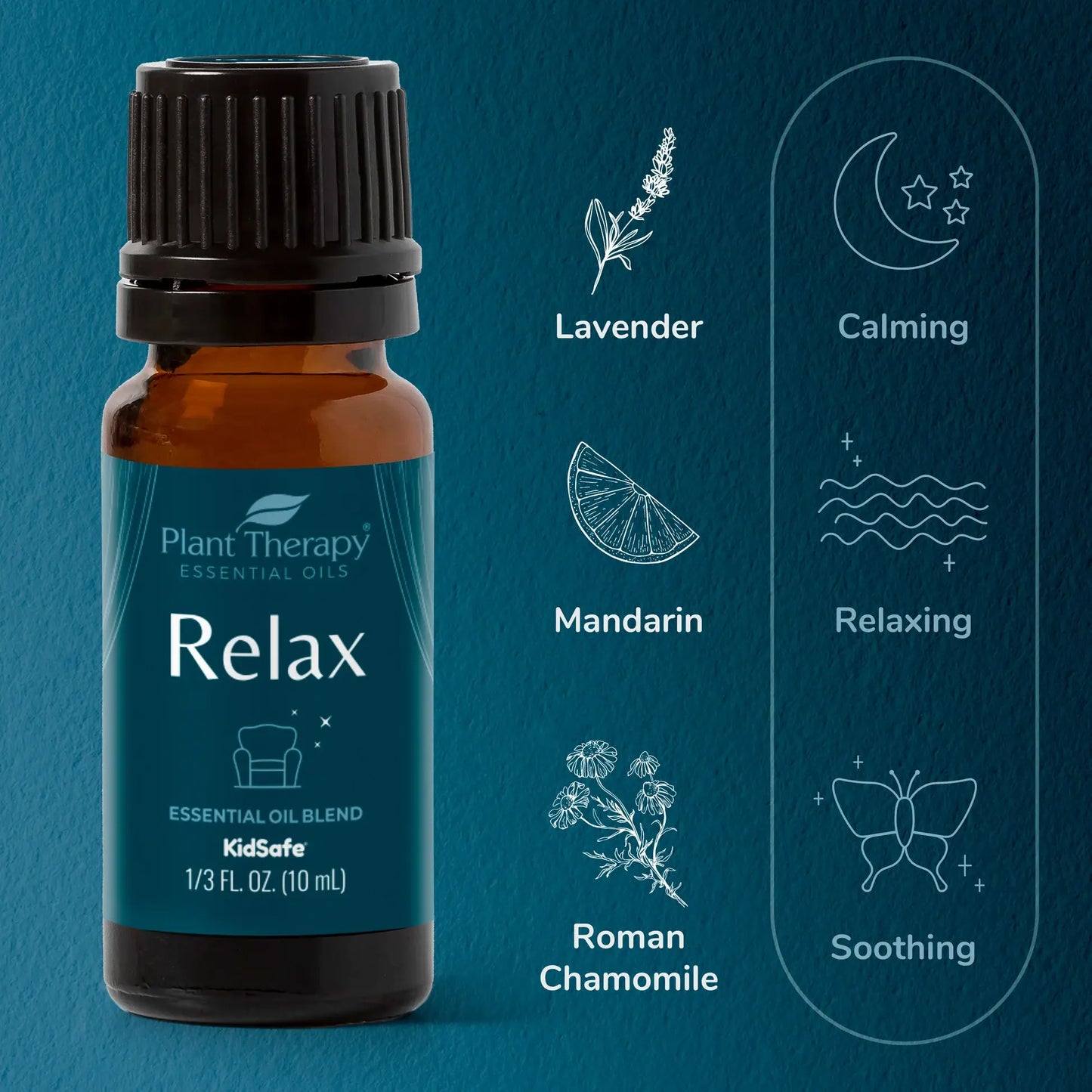 Organic Relax Essential Oil Blend 10 mL