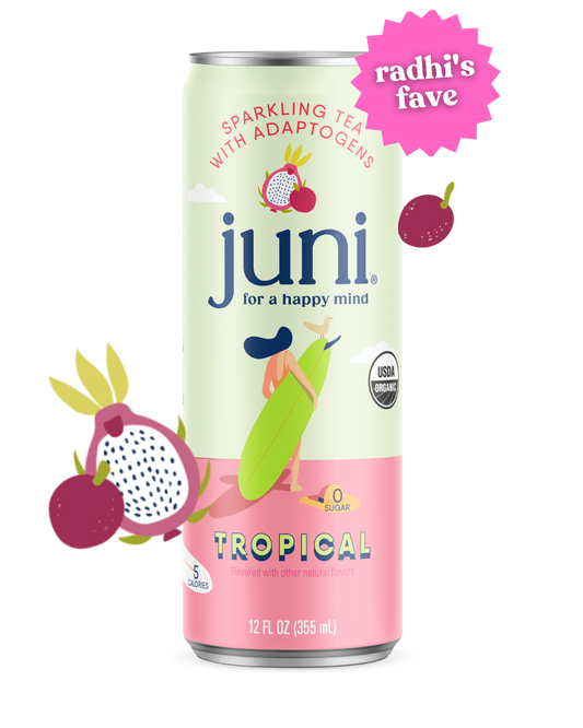 Juni Sparkling Adaptogenic Tea - Tropical