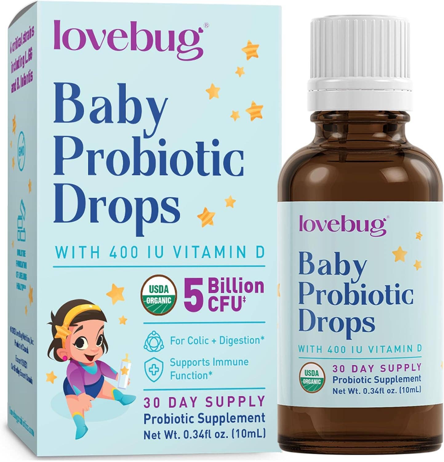 Organic Baby Probiotic Drops