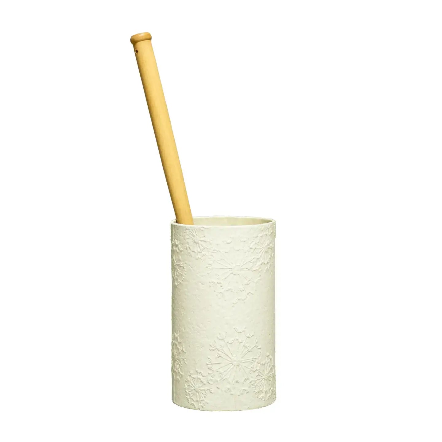Natural Toilet Brush & Holders - 100% Plastic Free: Concrete Holder & Brush Set