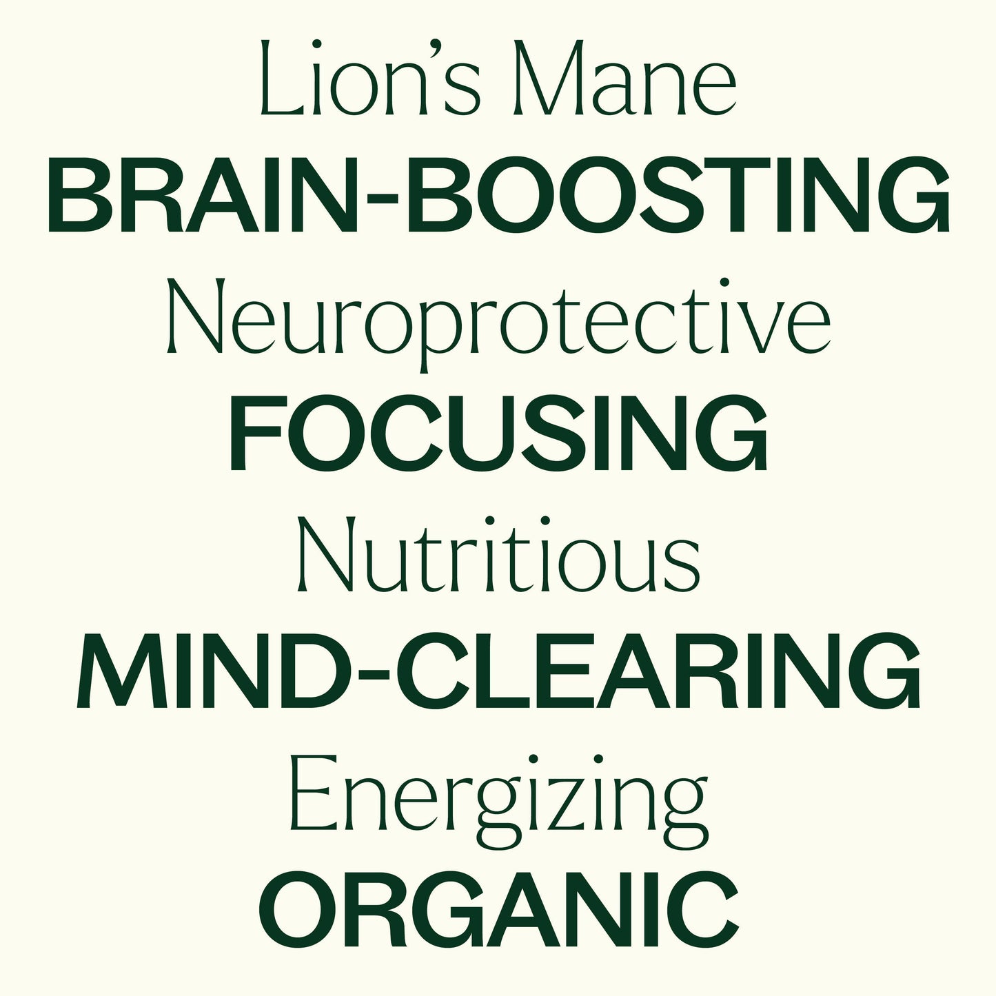 Organic Lion's Mane Tincture 30mL