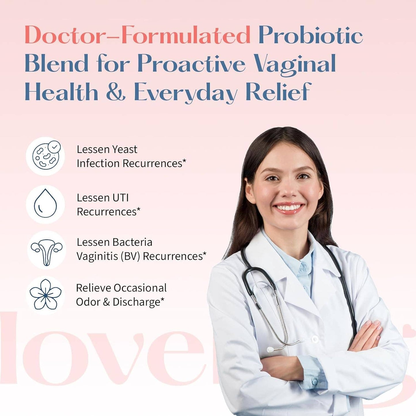 Lovebug V-Best Vaginal Probiotics - 90 Billion CFU