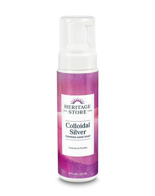 Colloidal Silver Liquid Soap - Unscented 8 oz: Fragrance Free / 8oz