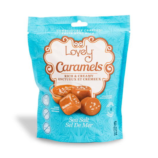 Sea Salt Caramel  Candy - Gluten Free, Non-GMO