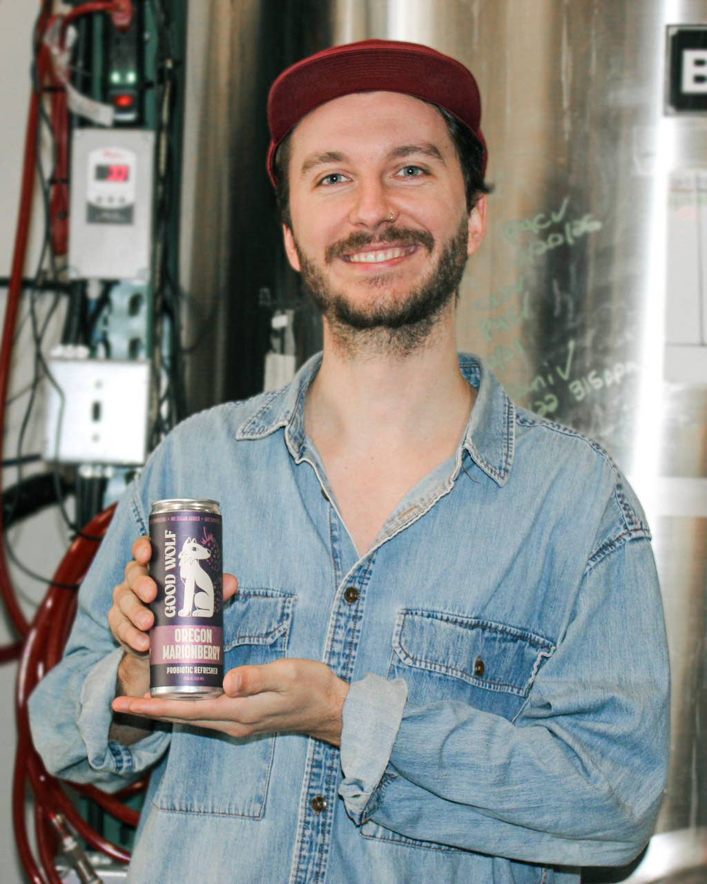Marionberry Probiotic Soda - No Added Sugar; Hand-Crafted