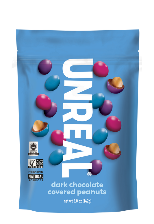 Dark Chocolate Peanut Gems - 6 Bag Case
