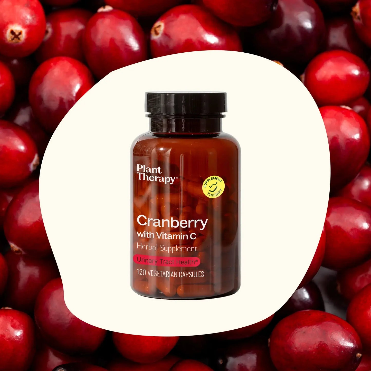Cranberry Extract with Vitamin C Herbal 120 Capsules