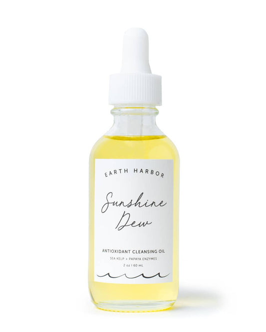 SUNSHINE DEW Antioxidant Cleansing Oil.